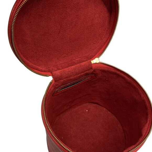 LOUIS VUITTON Cannes Castilian Red Epi Vanity Bag bran-616-100125 - Picture 7 of 10